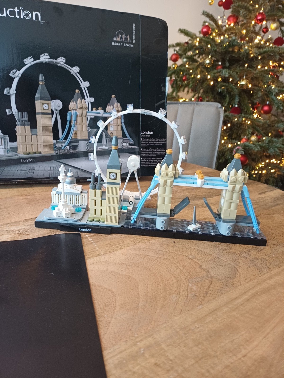 Bouwset Londen skyline (Big Ben, Tower Bridge, London Eye), Ophalen of Verzenden, Zo goed als nieuw, Overige merken