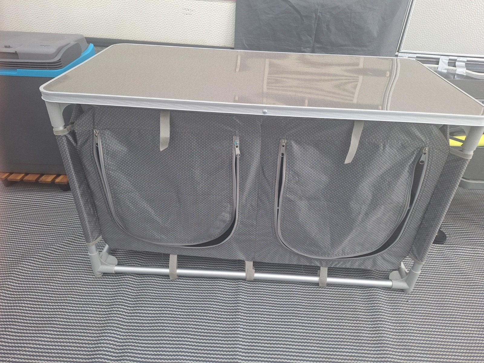 Tectake campingkast!, Caravans en Kamperen, Ophalen, Gebruikt, Campingkast