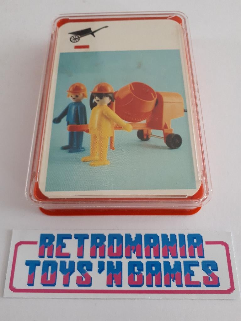 kwartet - playmobil vintage, Verzamelen, Speelkaarten, Jokers en Kwartetten, Verzenden, Zo goed als nieuw, Kwartet(ten)