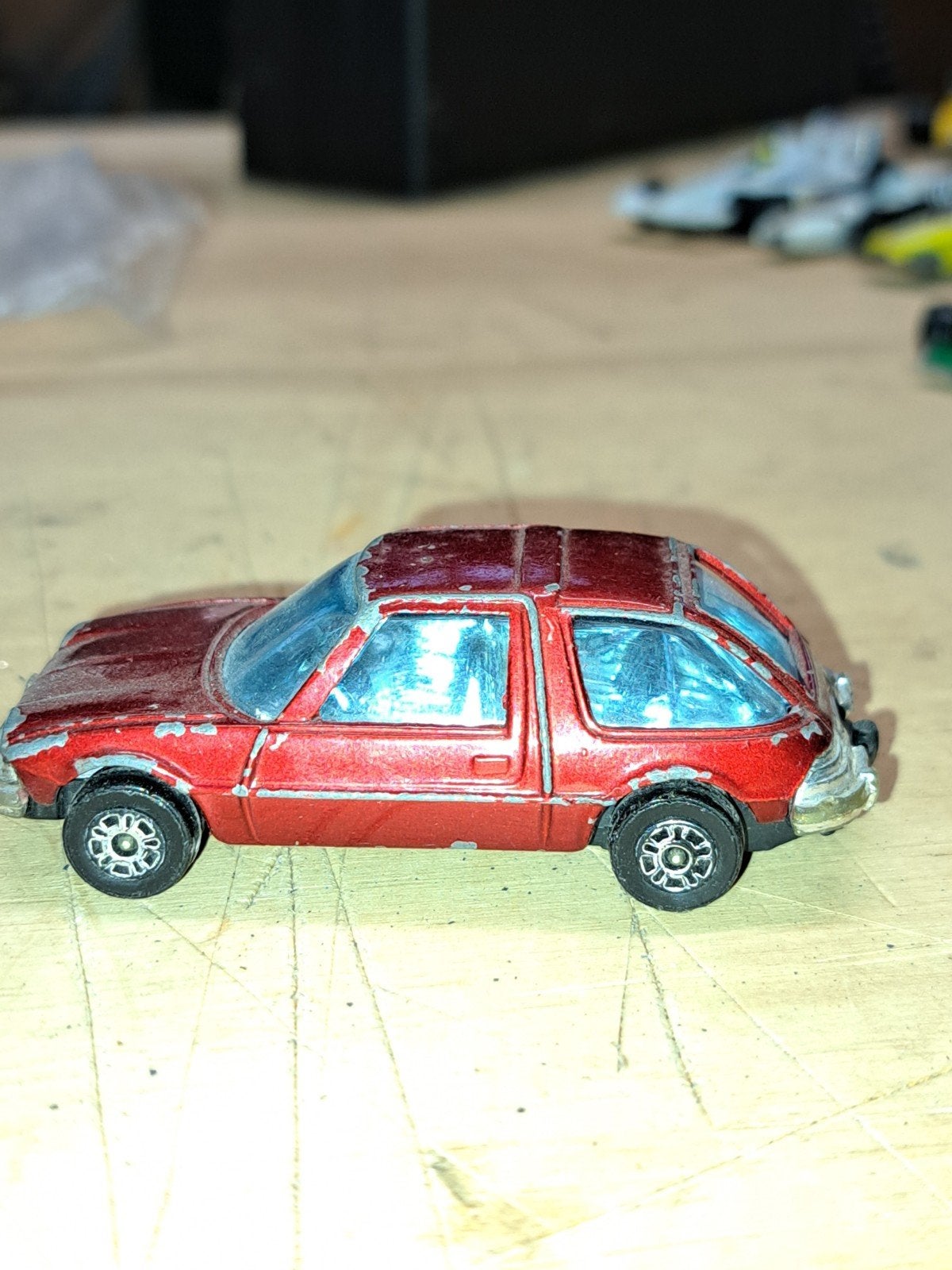 Vintage Corgi Junior AMC Pacer Miniatuur Auto Jaren '60, Ophalen of Verzenden, Gebruikt, Auto