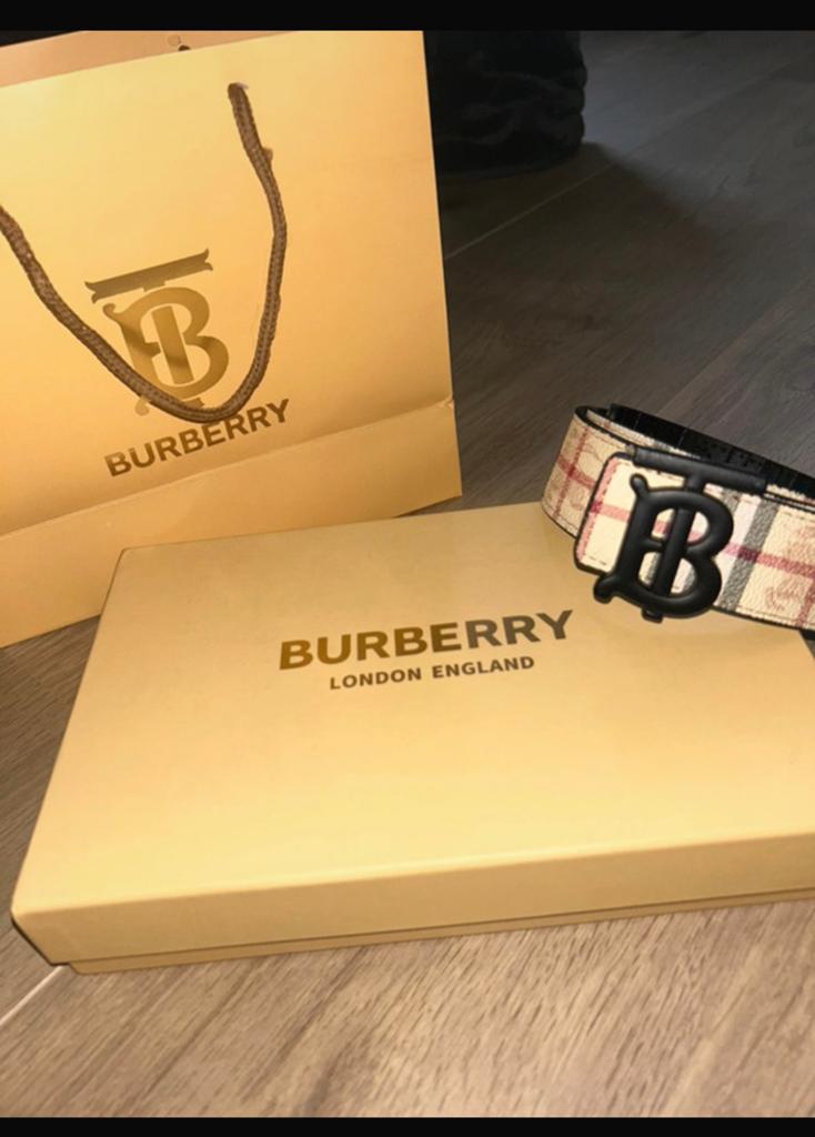 Burberry Riem MAAT is aanpasbaar, Kleding | Heren, Riemen en Ceinturen, Ophalen of Verzenden, Zo goed als nieuw, Zwart, Riem of Ceintuur