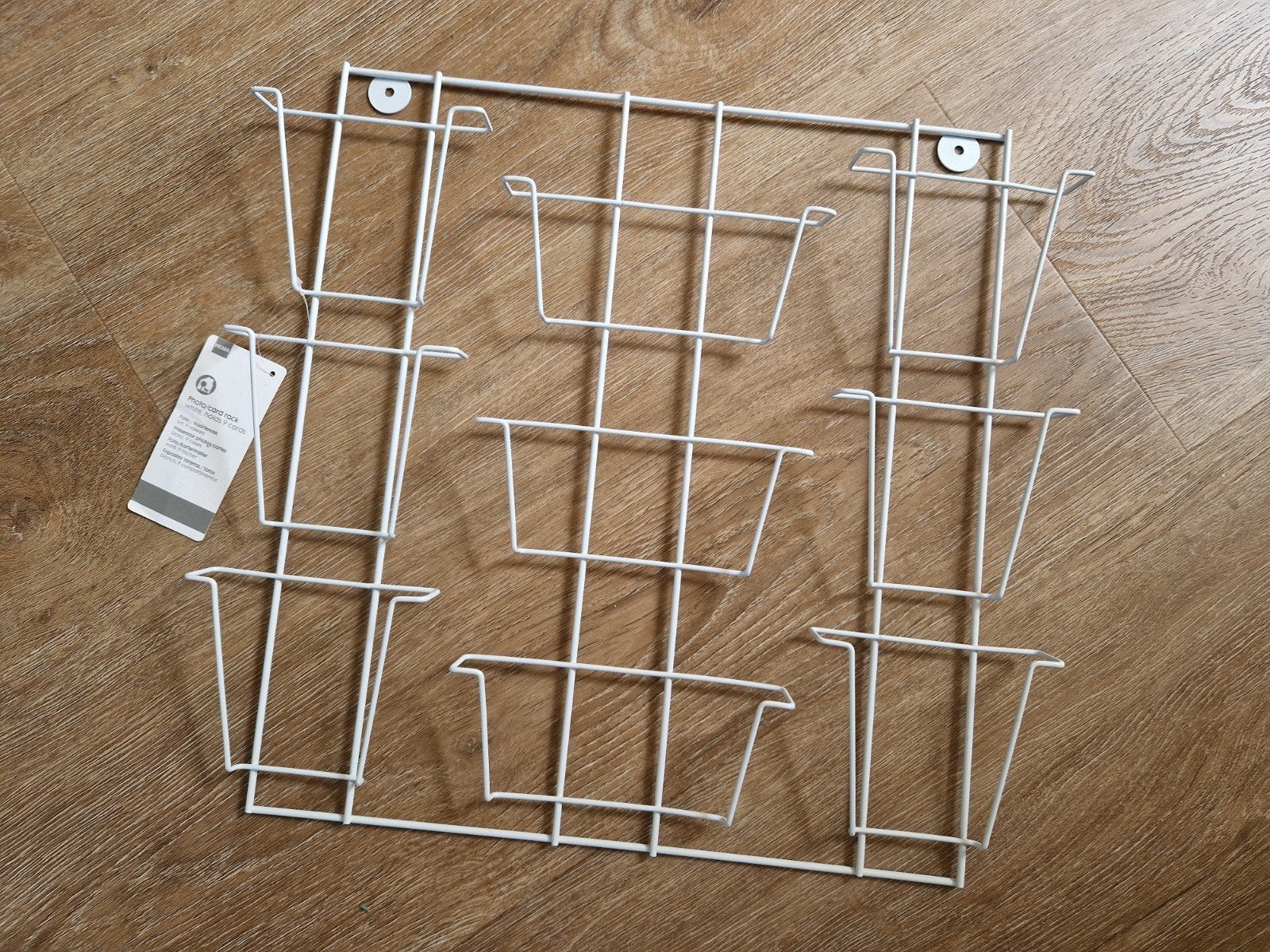 Wit kaartenrek / fotorek HEMA - NIEUW, Huis en Inrichting, Metaal, 44 cm, Nieuw, Ophalen of Verzenden