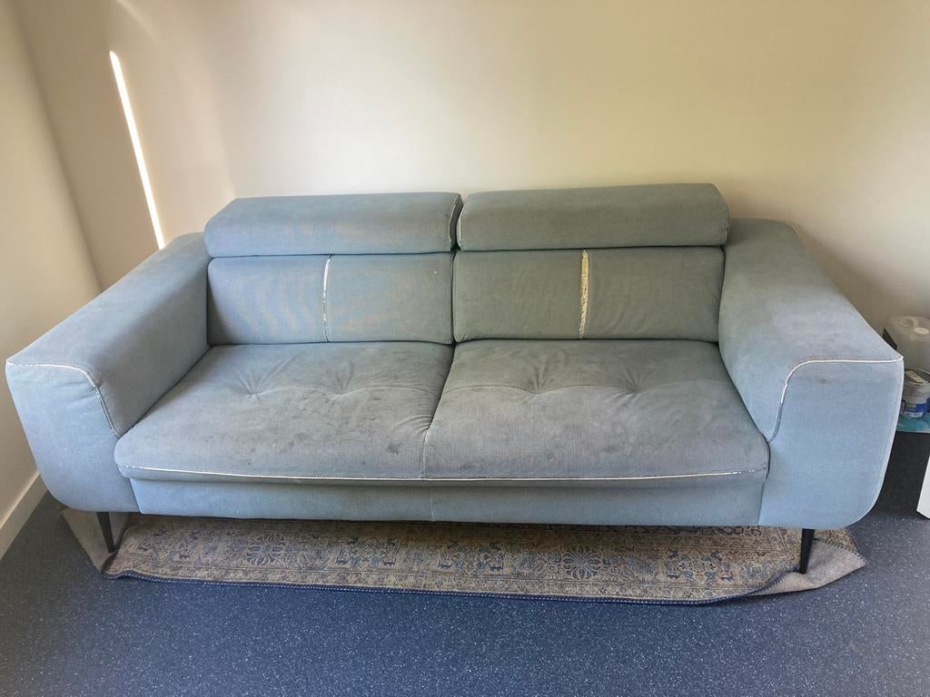 Gratis af te halen bank, Ophalen, Gebruikt, Tweepersoons, 75 tot 100 cm
