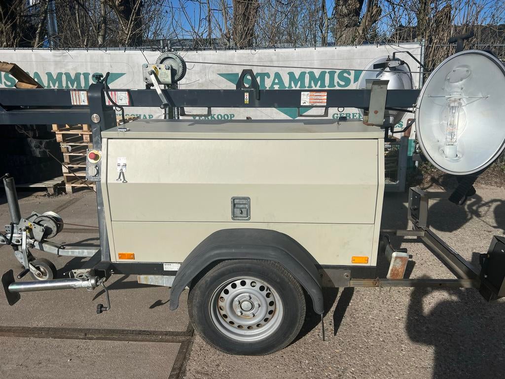 Wanco WLTC4 Mobiele Lichtmast - Verlichting, Doe-het-zelf en Verbouw, Bouwverlichting, Gebruikt, Overige typen, 500 watt of meer