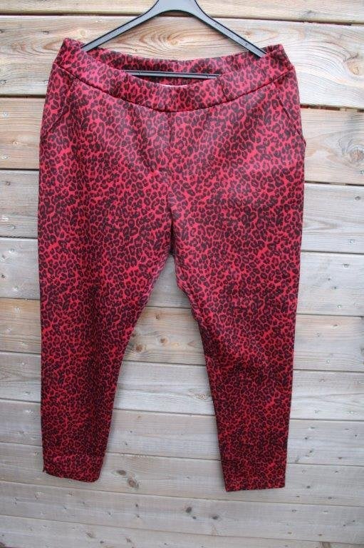 Tregging rood/ zwart Studio Anneloes mt L Vaste prijs, Kleding | Dames, Broeken en Pantalons, Studio Anneloes, Maat 42/44 (L)