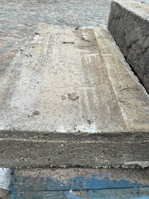 Molgoot afwatering beton, Ophalen, Overige materialen, Gebruikt, Overige typen