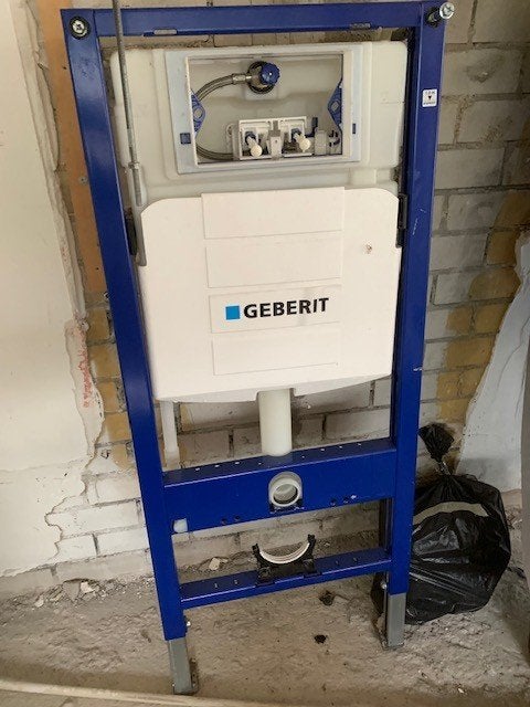 Geberit Duofix voorwand montageset, Ophalen, Zo goed als nieuw, Chroom, Overige typen