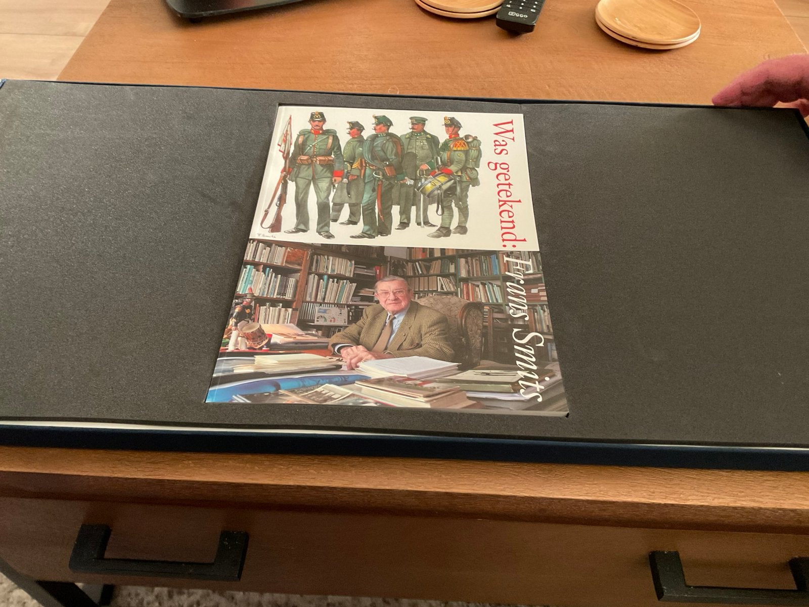 Was getekend Frans Smits box met 18 platen, Verzamelen, Ophalen of Verzenden, Landmacht, Nederland