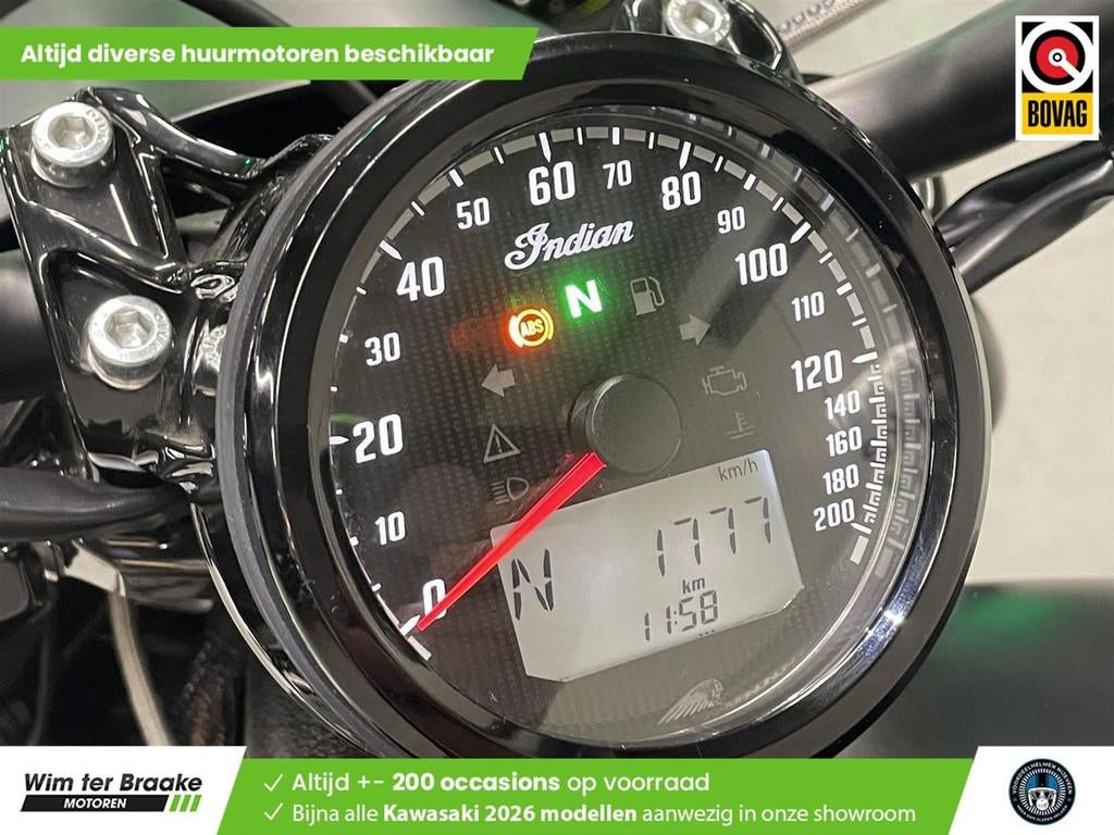 Indian Scout Bobber - 2024, Chopper, Bedrijf, 1133 cc, Meer dan 35 kW