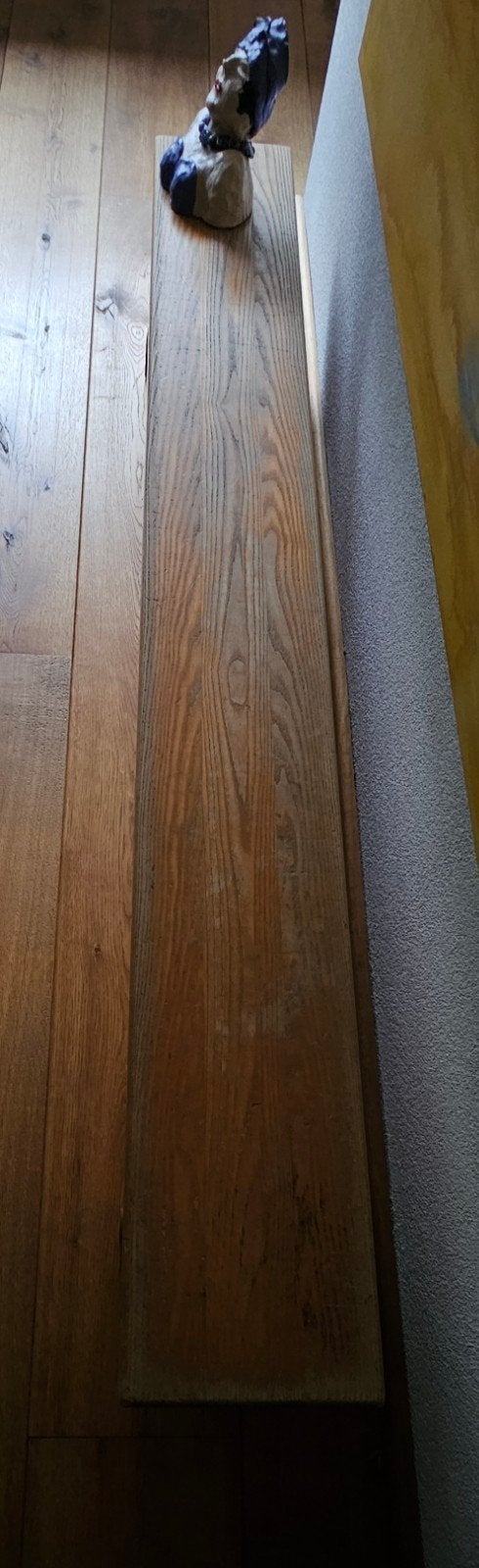Houten gymzaal bankje - 200x25x30 cm, Ophalen, Gebruikt, Bruin, Eén