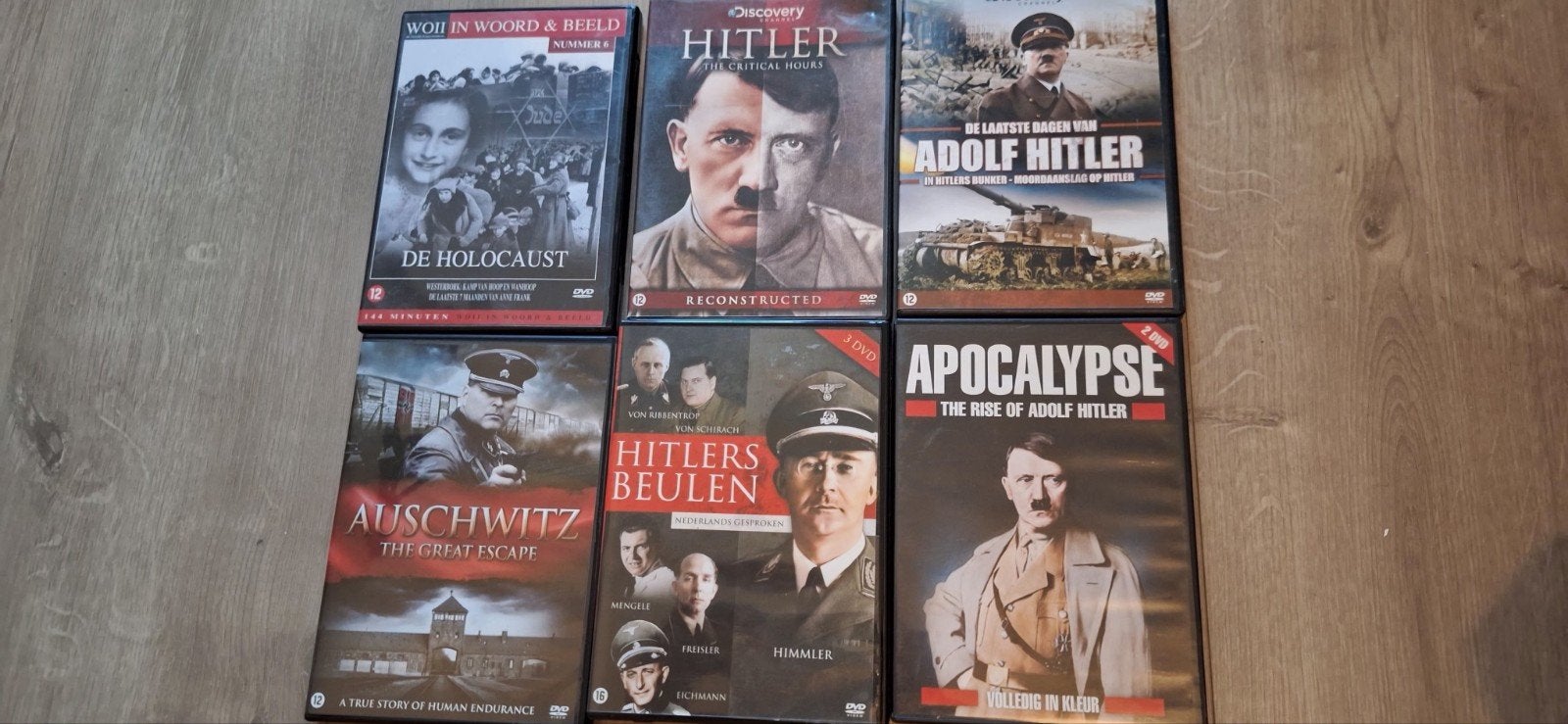 WOII Documentaire DVD/oorlog €0,99 per stuk, Vanaf 16 jaar, Ophalen of Verzenden, Gebruikt, Politiek of Geschiedenis
