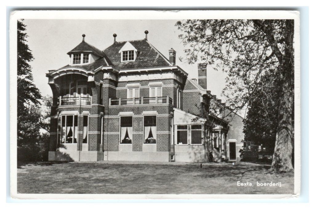 Eexta, (gem. Scheemda) Boerderij, Ophalen of Verzenden, 1940 tot 1960, Ongelopen, Groningen
