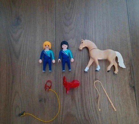 Playmobil voltige set, Gebruikt, Complete set, Ophalen of Verzenden, Figuren