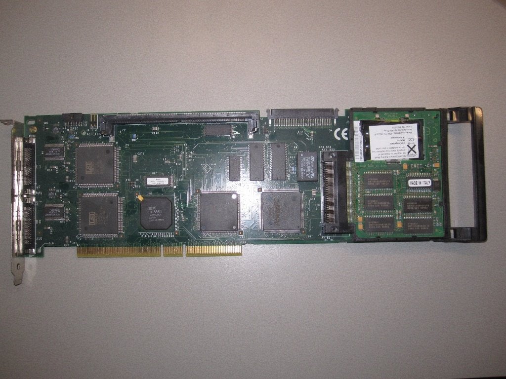 IBM SCSI kaart afkomstig van IBM Server, Computers en Software, Harde schijven, Intern, SCSI, Server, Ophalen of Verzenden