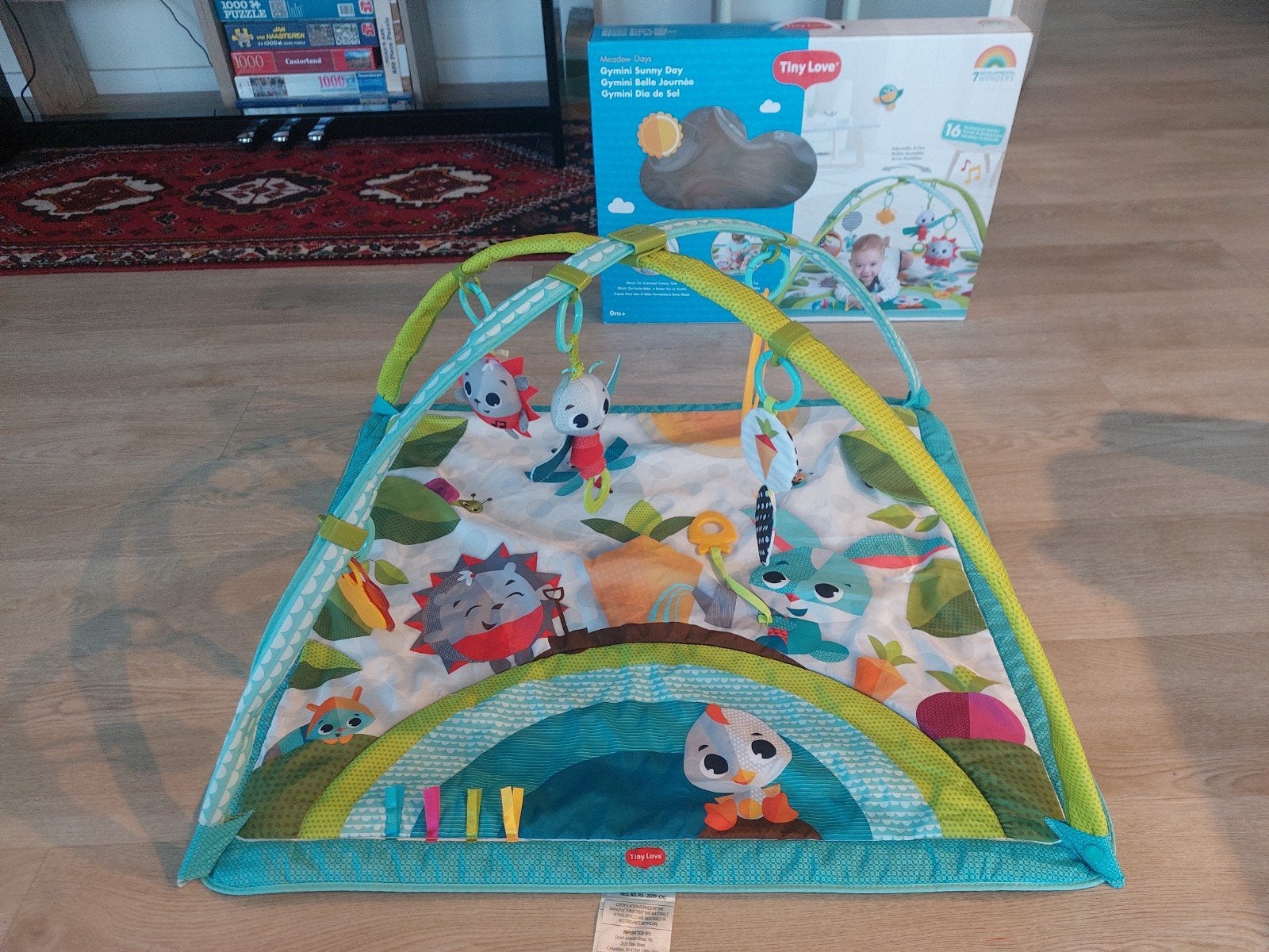 Tiny love babygym gymini met originele doos, Ophalen, Gebruikt
