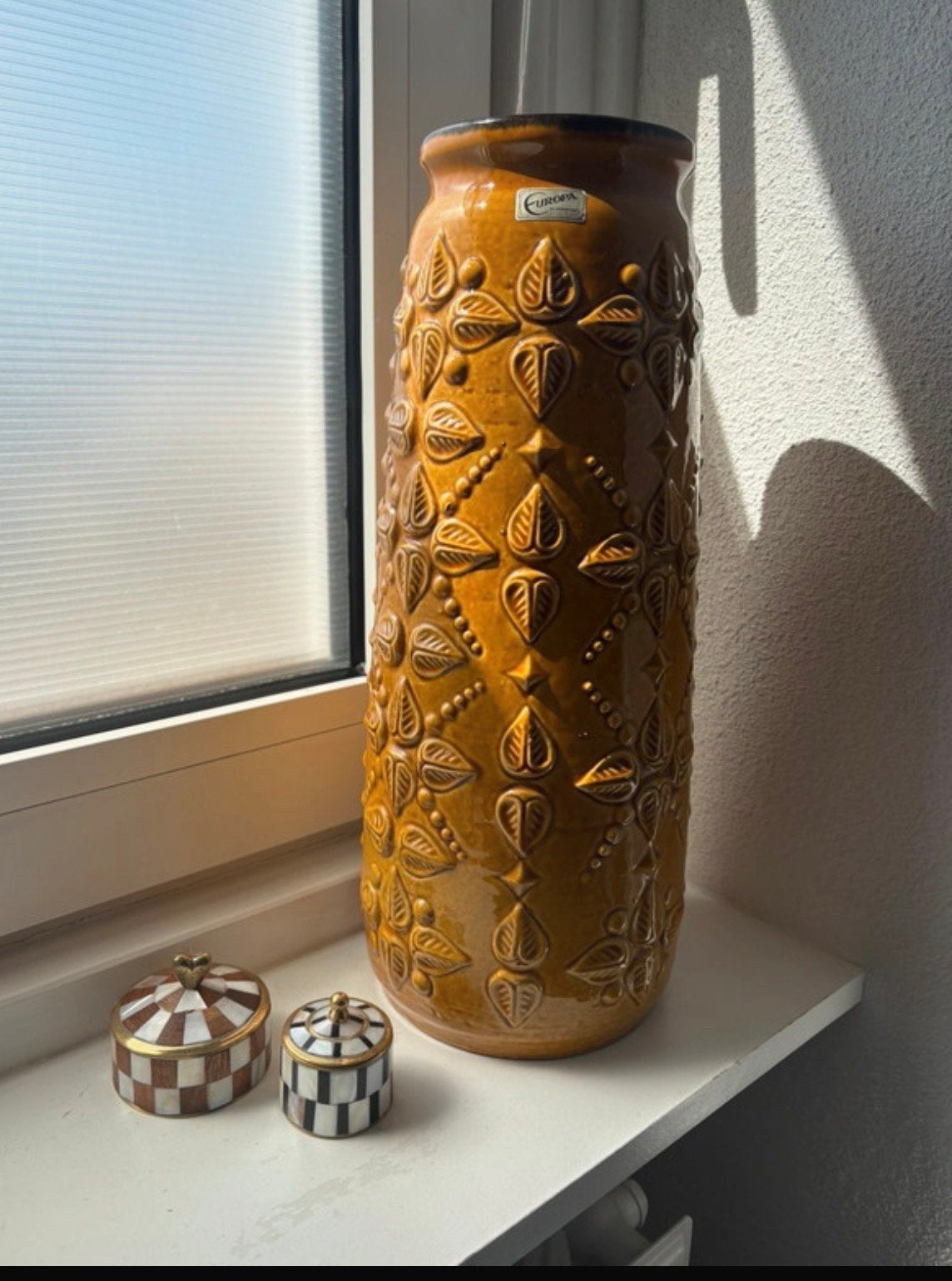 Vintage Europa W. Germany vaas - Aardewerk - Jaren '70, Ophalen