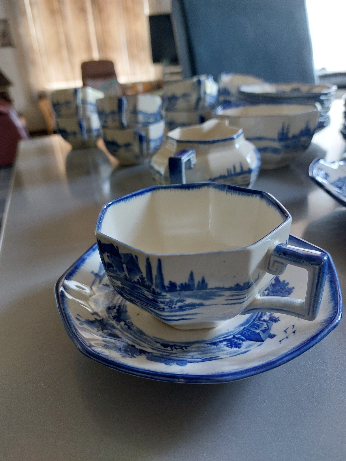 Antiek Engels theeservies Royal Doulton 251612, Ophalen