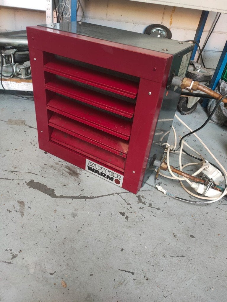 CV Heater 20 kw Winterwarm 220 volt, 30 tot 80 cm, Gebruikt, Kachel, Minder dan 60 cm
