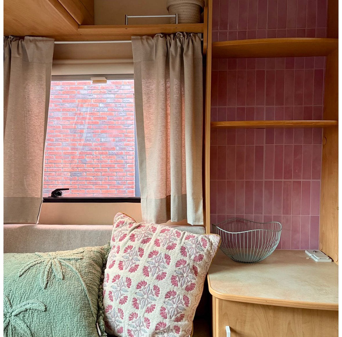 Gezocht: gordijnen caravan op maat, Caravans en Kamperen, Ophalen of Verzenden