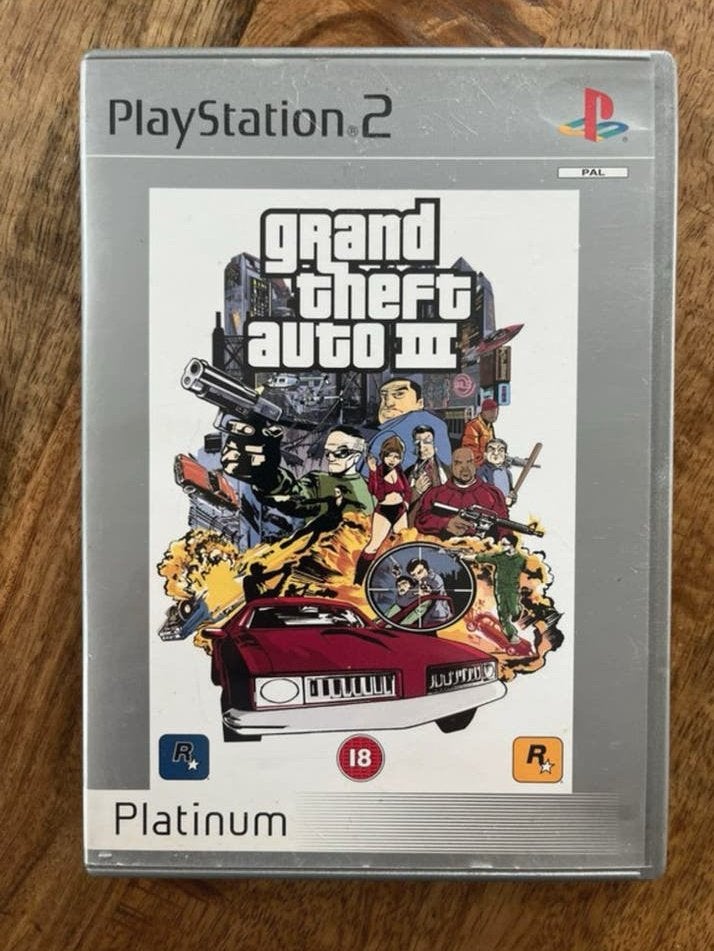 Playstation 2 - Grand Theft Auto III - PS2 Game, Avontuur en Actie, Vanaf 18 jaar, 1 speler, Ophalen of Verzenden