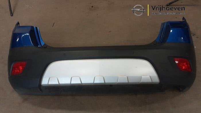 Achterbumper van een Opel Mokka (Mokka 12-) (ZGQM), Gebruikt, -, -, Opel