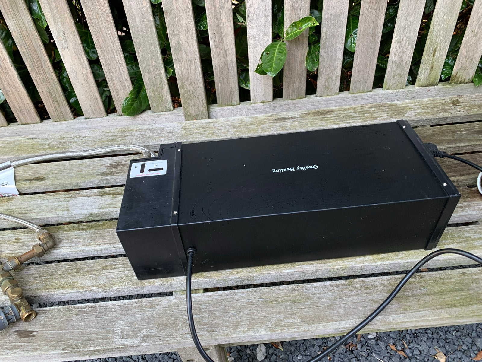 Plintboiler 5 liter 2000W RVS energielabel A, Ophalen, Boiler, Zo goed als nieuw, Minder dan 20 liter