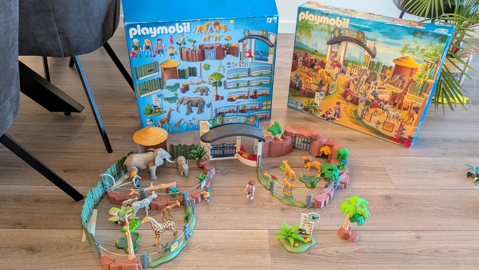 Playmobil 4850 Grote Dierentuin, Kinderen en Baby's, Speelgoed | Playmobil, Wild life, Gebruikt, Gebouw, Complete set