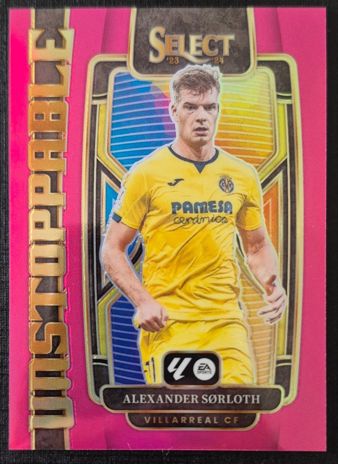 Panini Select Alexander Sørloth - Villarreal /25, Ophalen of Verzenden, Zo goed als nieuw, Plaatje