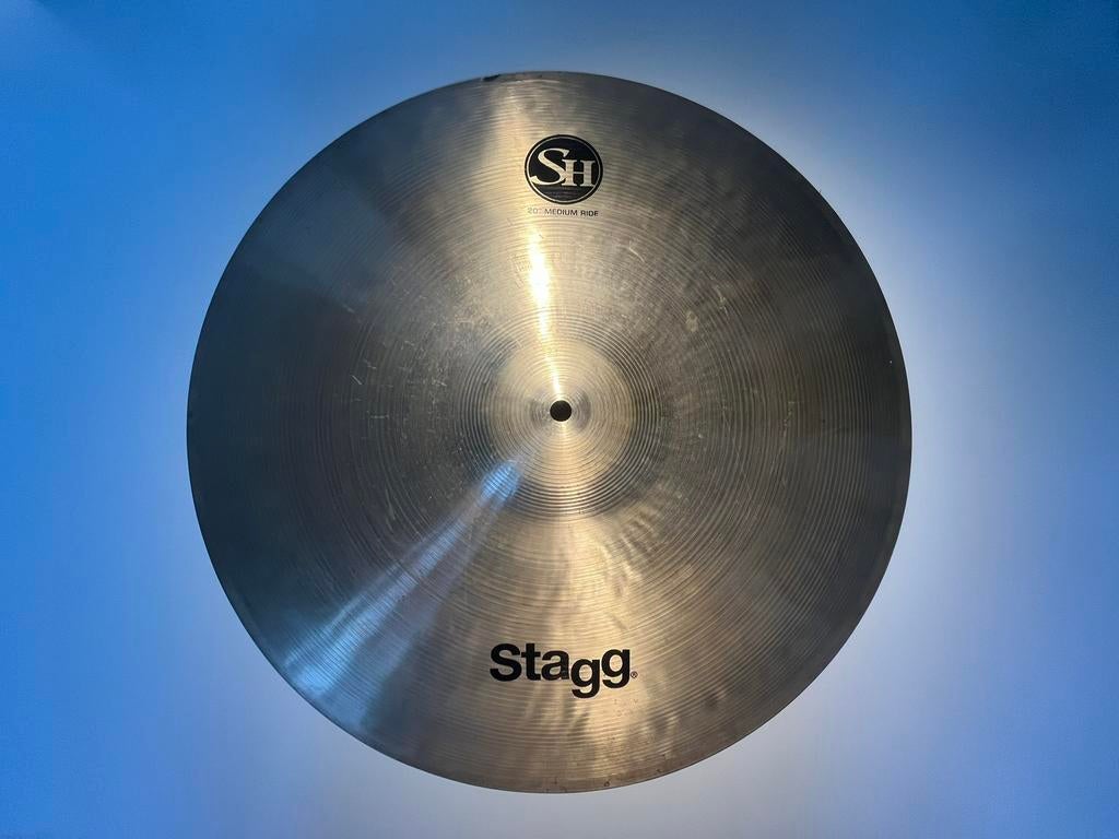 Stagg SH medium 20” Medium Ride, Ophalen of Verzenden, Zo goed als nieuw, Overige merken