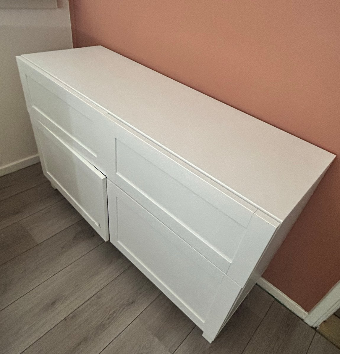 Wit kastje 120x42x75 cm, Ophalen, Gebruikt, 25 tot 50 cm, 100 tot 150 cm