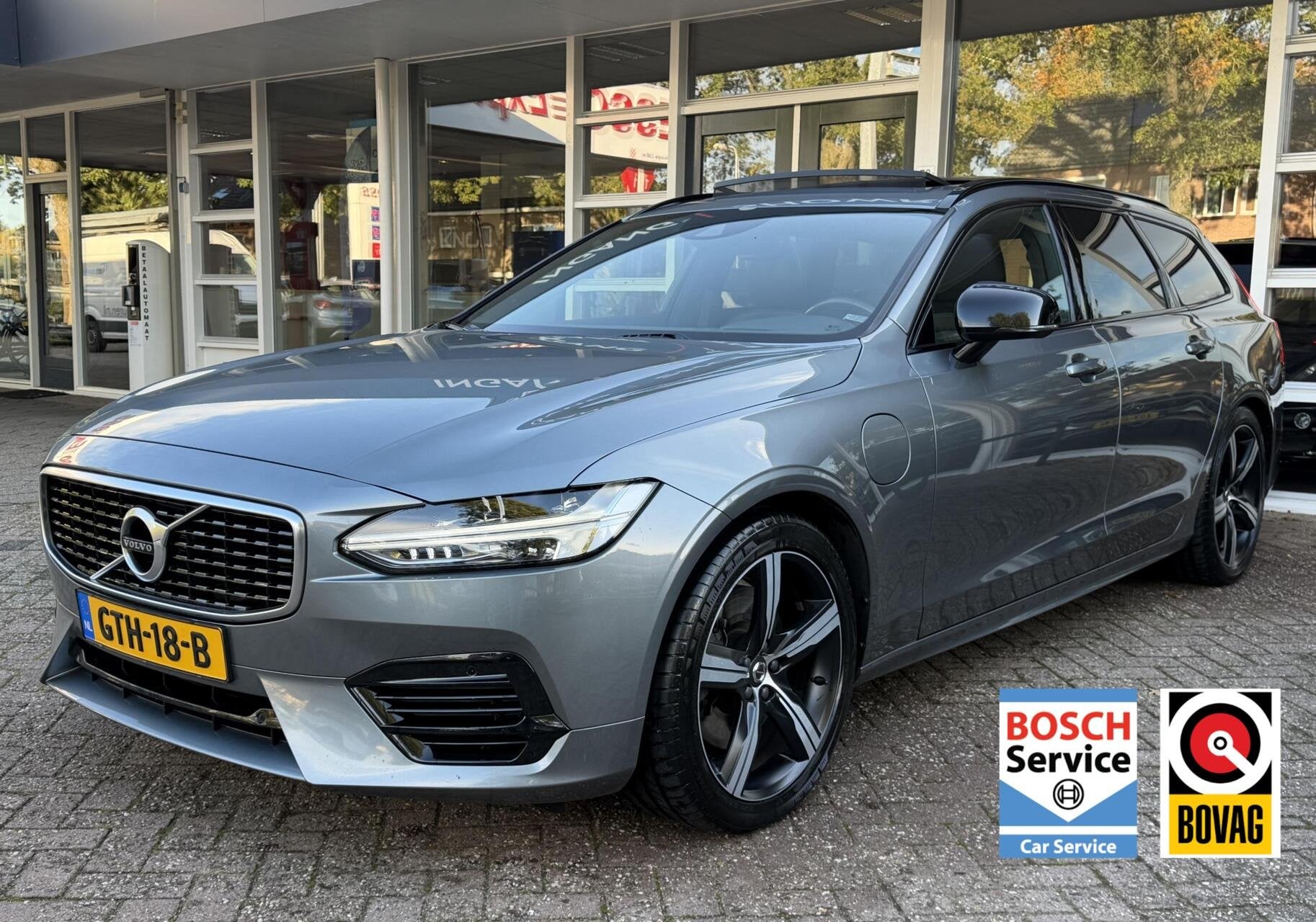 Volvo V90 2.0 T8 AWD R-Design Leer, Pano, Camera.., Automaat, Euro 6, 4 cilinders, Leder