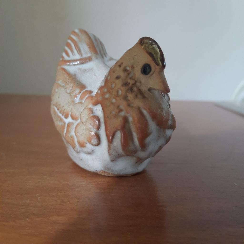 Tremar Pottery UK kip aardewerk KWADRAAT, Ophalen of Verzenden, Dier