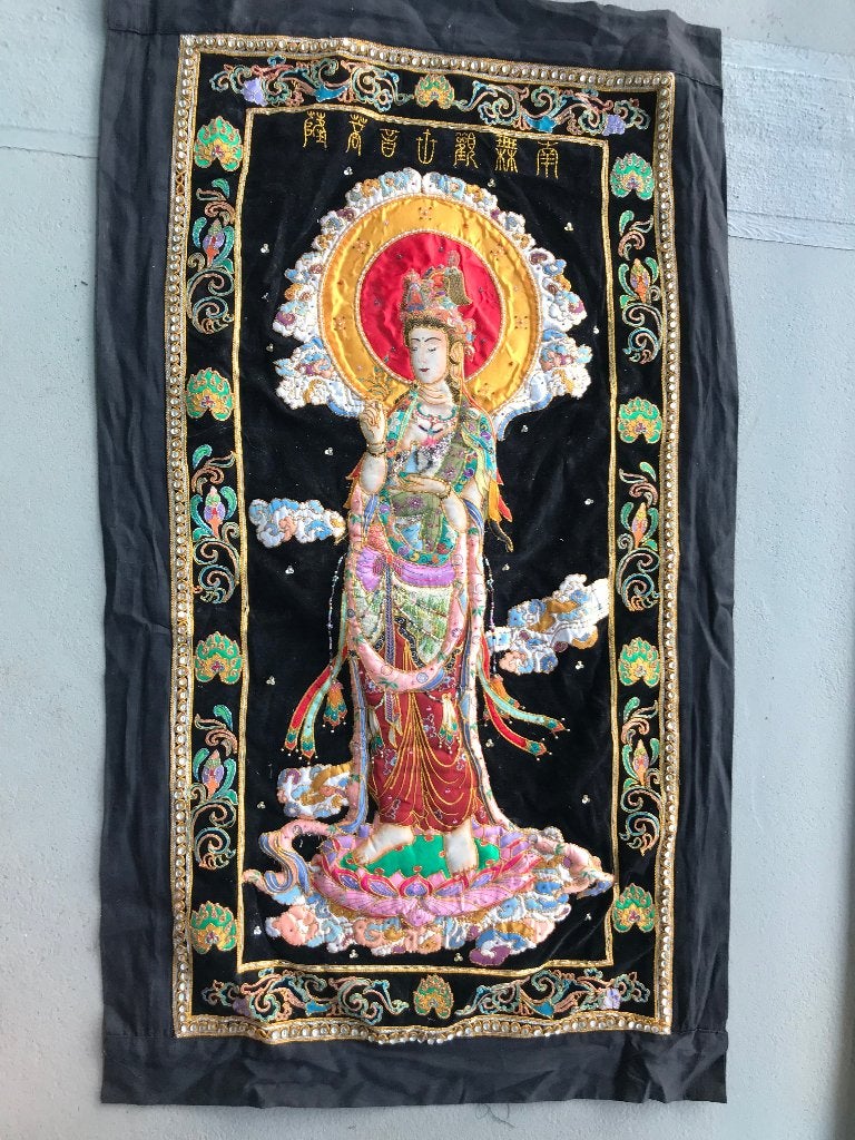 boeddhistisch hindoëisme religieus kleed, Textiel, Op te hangen, Ophalen of Verzenden, Meerkleurig