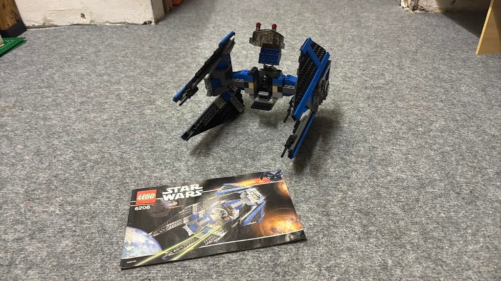 Lego 6206: tie interceptor, Kinderen en Baby's, Speelgoed | Duplo en Lego, Gebruikt, Star Wars, Lego, Ophalen of Verzenden