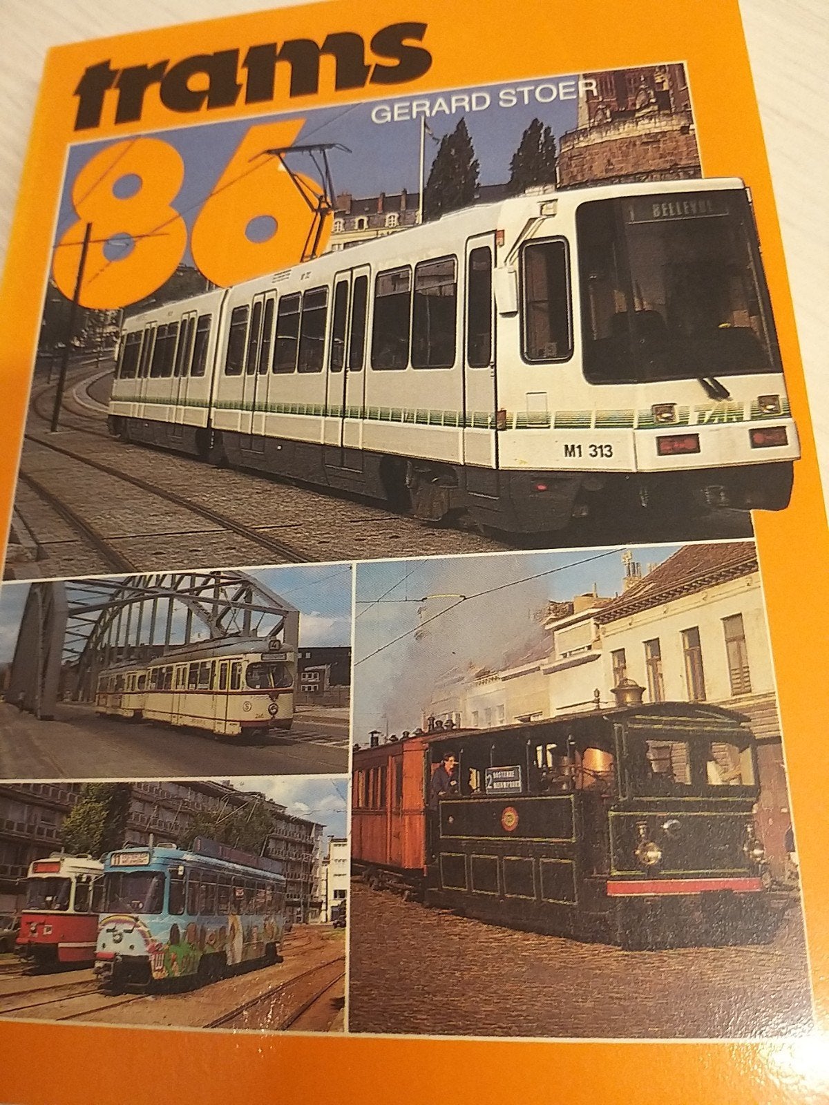 1986 grote Alk Trams jaarboek als nieuw mooie rug géén losse, Ophalen of Verzenden, Zo goed als nieuw, Tram, Boek of Tijdschrift