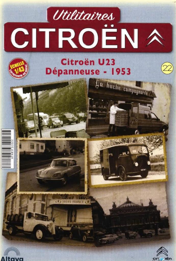 Citroen C35 Lohr autotransporter 1981 1/43 Utilitaires # 18, Verzenden, Nieuw, Bus of Vrachtwagen, Overige merken