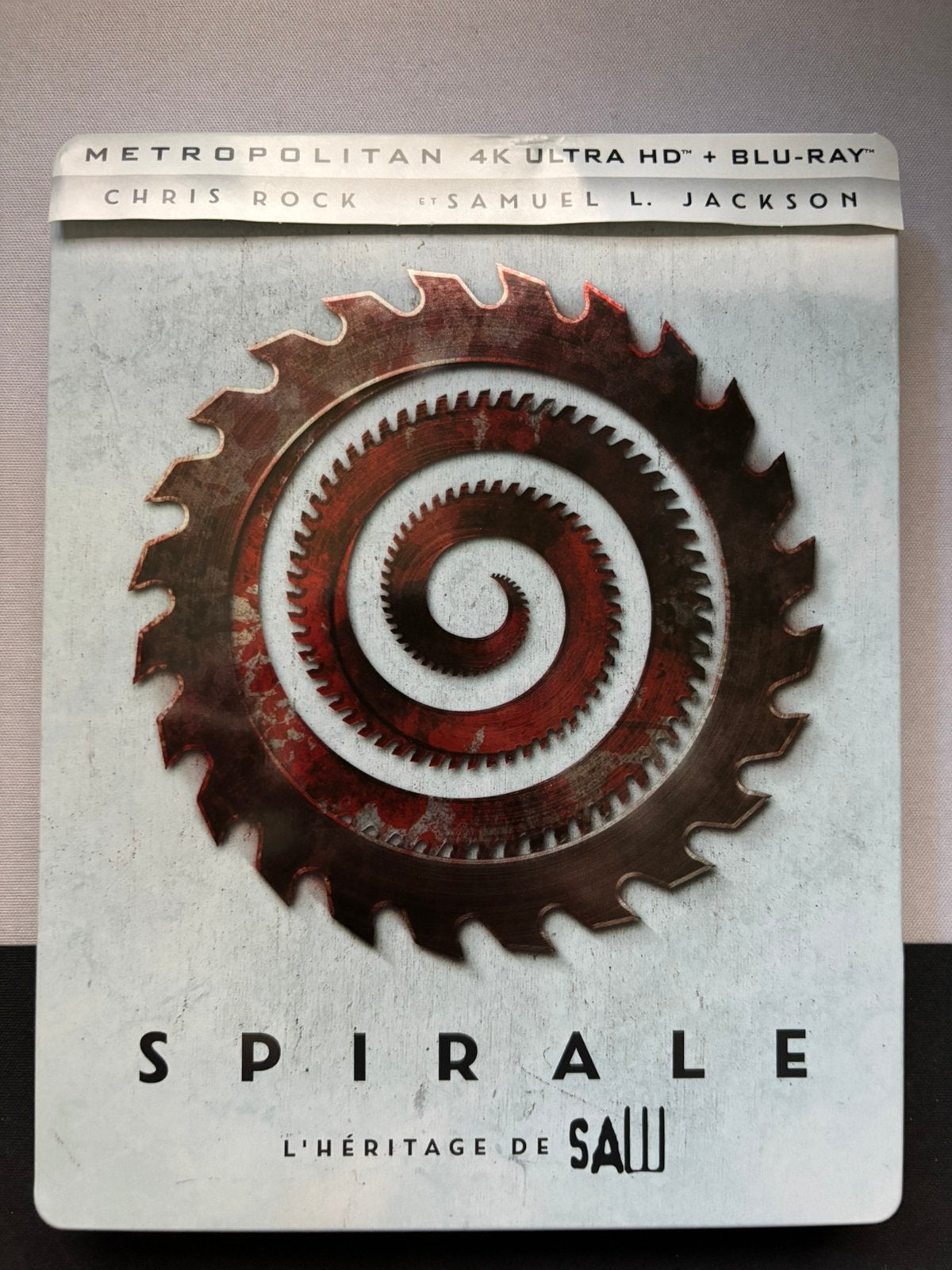 Spiral: Saw Steelbook 4K Ultra HD Blu-Ray, Cd's en Dvd's, -, -, Actie, Ophalen of Verzenden