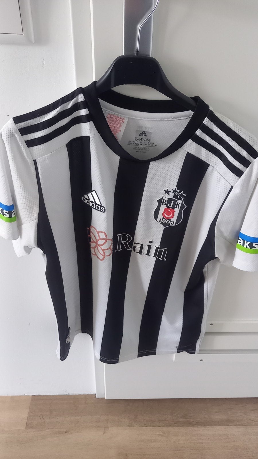 Adidas Beşiktaş Voetbalshirt - Maat S, Wit, Ophalen of Verzenden, Zo goed als nieuw, Adidas
