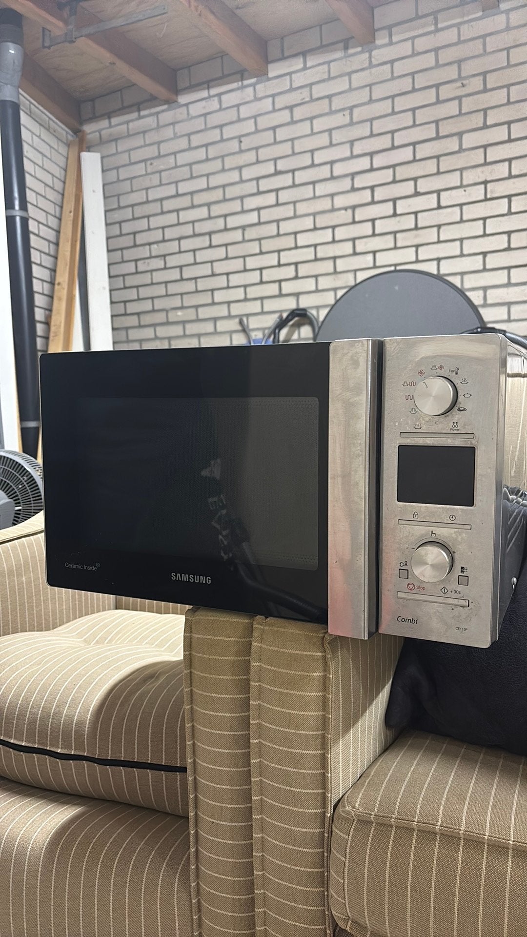 Combi magnetron Samsung CE115P, Ophalen, Gebruikt