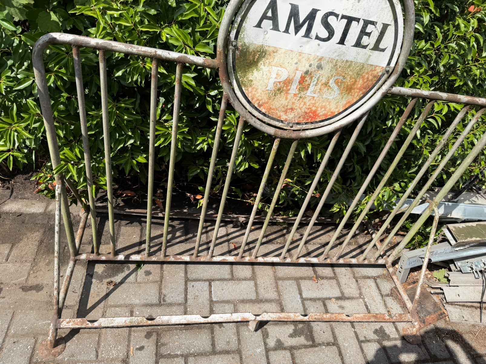 Origineel Vintage Amstel Pils Fietsenrek / Biermerk Reclame, Ophalen, Gebruikt
