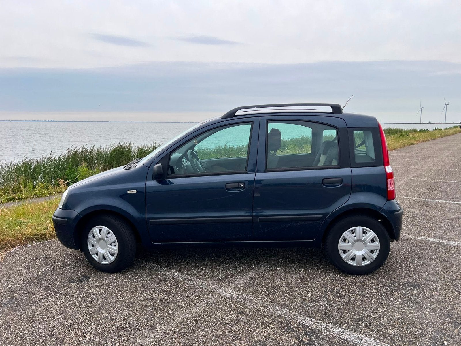 Fiat Panda 1.2 44KW 60PK 2008 Blauw - zuinig en betrouwbaar, Auto's, Voorwielaandrijving, 1242 cc, Origineel Nederlands, Handgeschakeld