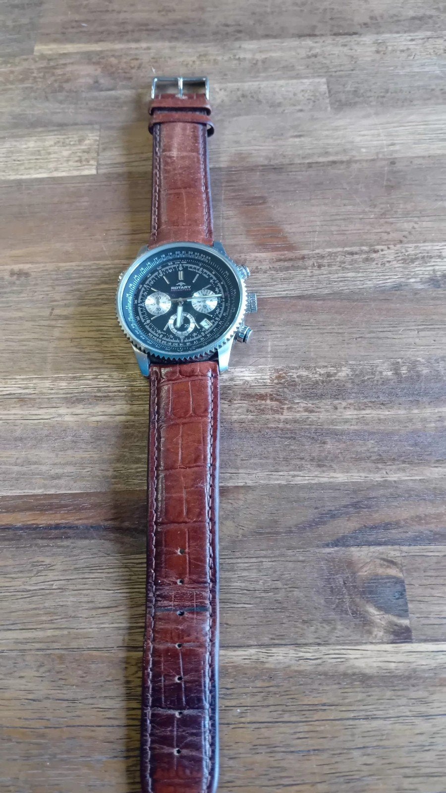 Pilot herenhorloge, Overige merken, Staal, Polshorloge, Ophalen of Verzenden