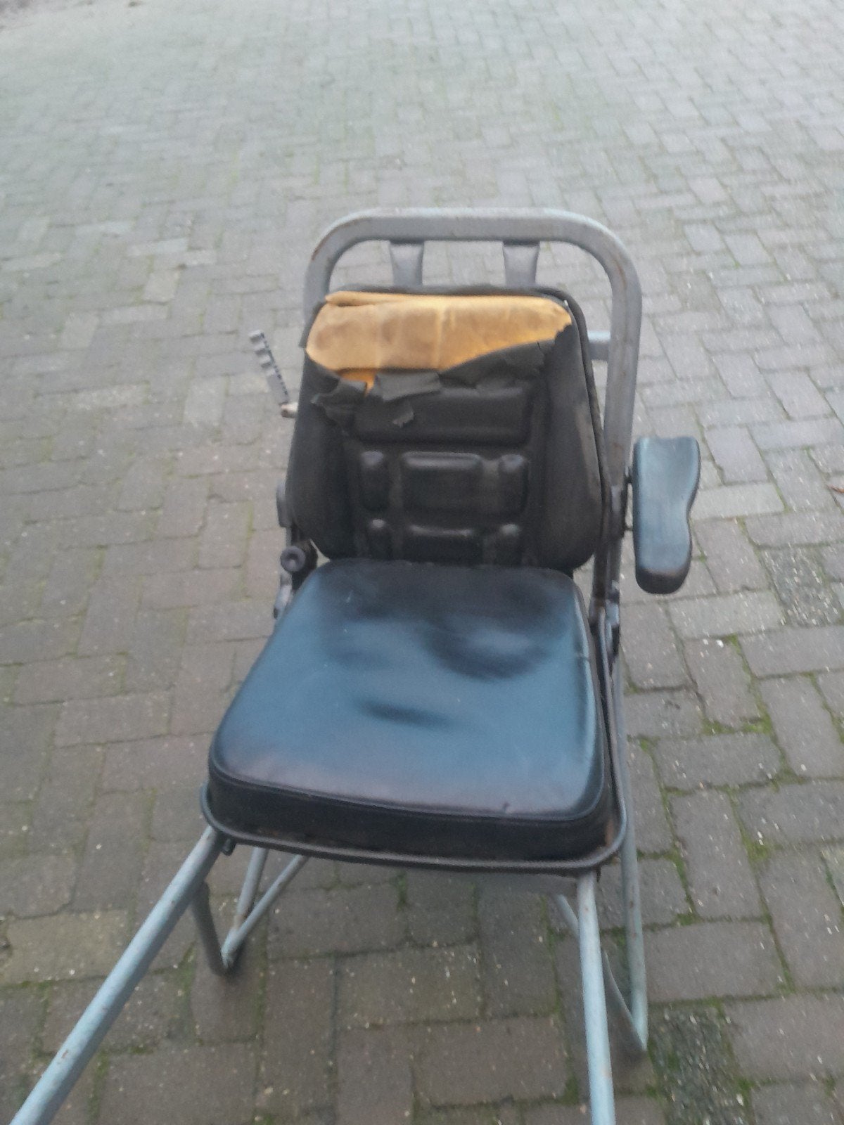 shovel zitmaaier trekker stoel, Tuin en Terras, Ophalen, Gebruikt