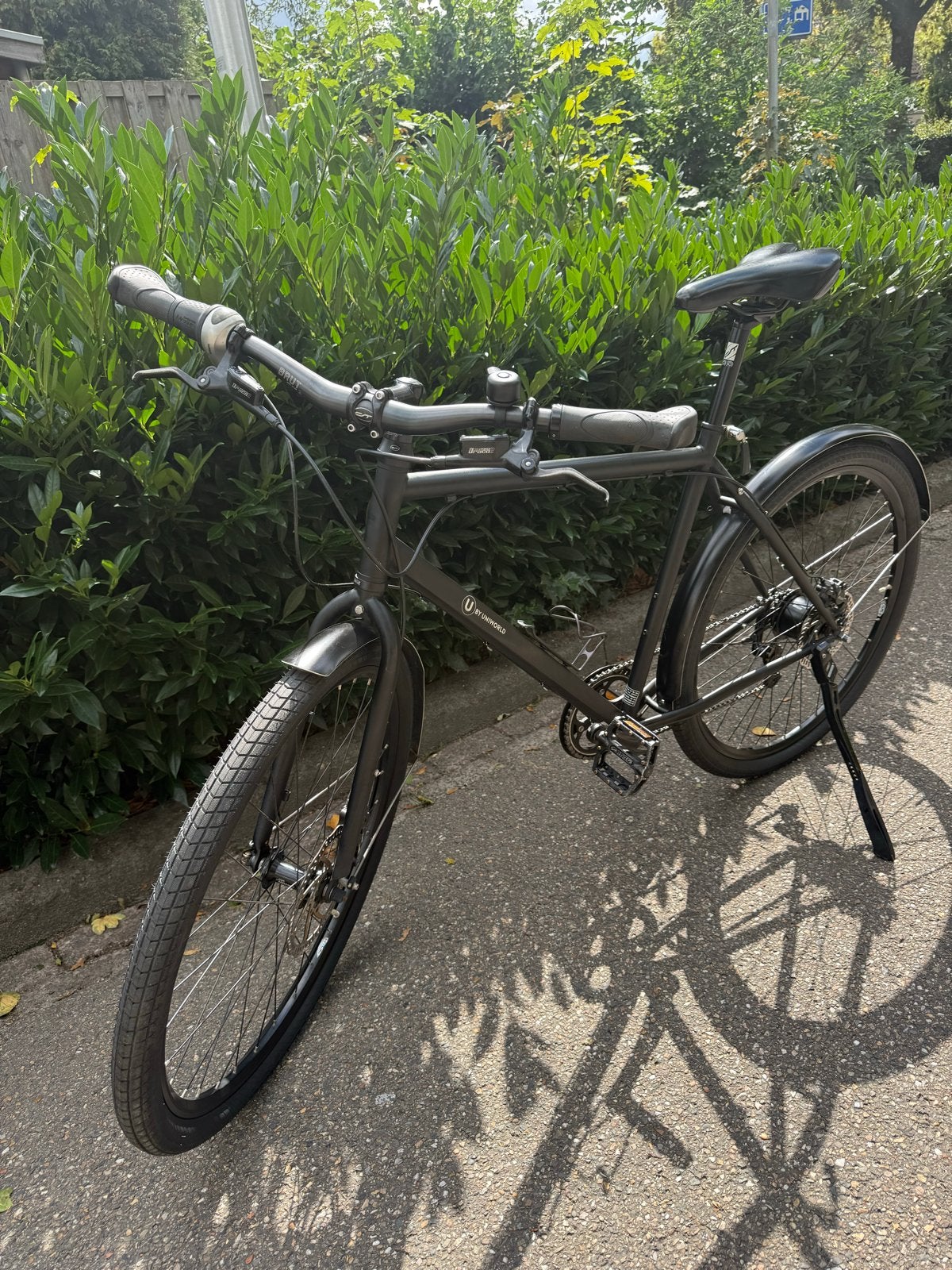 Lichte sportieve stadsfiets - Urban bike, Gebruikt, Schijfrem, 53 tot 57 cm, Ophalen