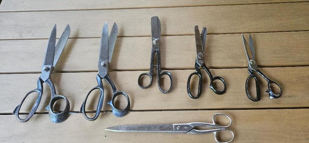 Antieke scharen kleermaker Herder Solingen, Antiek en Kunst, Antiek | Gereedschap en Instrumenten, Ophalen of Verzenden
