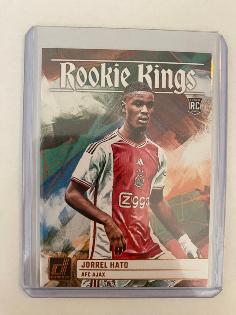 Panini Donruss Jorrel Hato Ajax Rookie Kings 2023-2024 #14, Ophalen of Verzenden, Nieuw, Plaatje