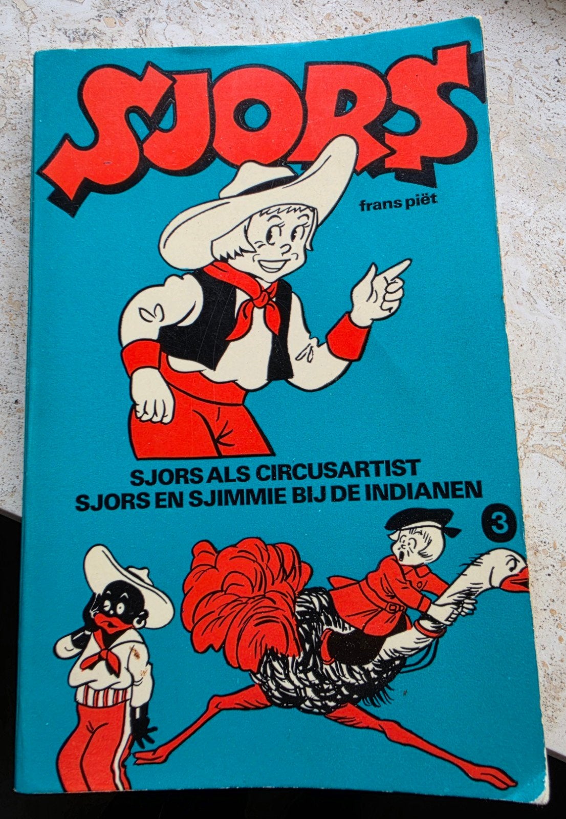Sjors 3 - Sjors als circusartist / Sjors en Sjimmie bij de I, Eén comic, Ophalen of Verzenden, Gelezen, Europa