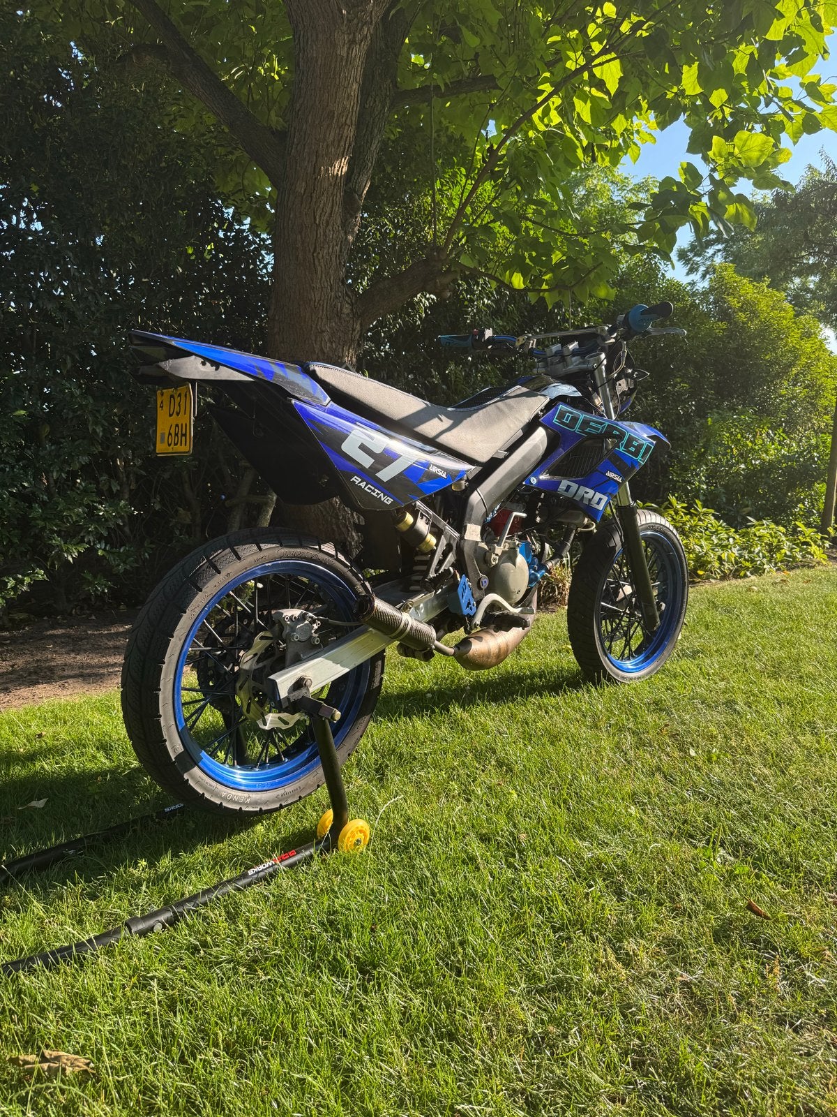 Derbi Senda DRD Racing 80cc blauw, Fietsen en Brommers, Ophalen, Gebruikt, Maximaal 45 km/u