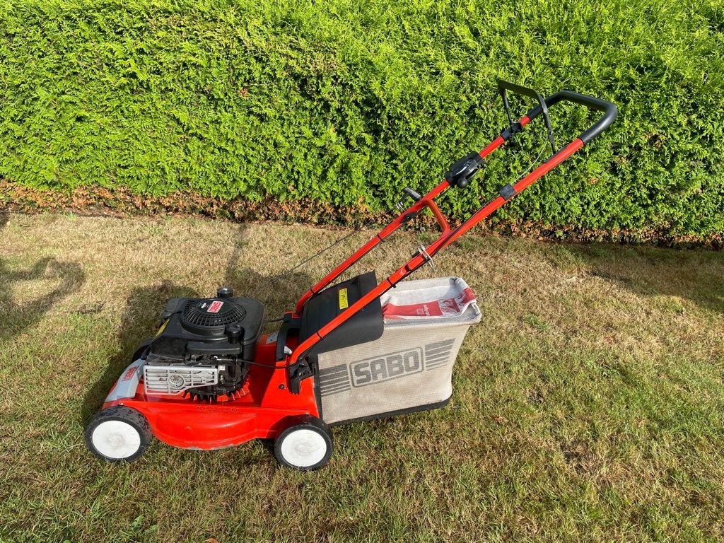 Sabo 43 Compact grasmaaier, Tuin en Terras, Grasmaaiers, Cirkelmaaier, Gebruikt, 40 t/m 49 cm, Ophalen
