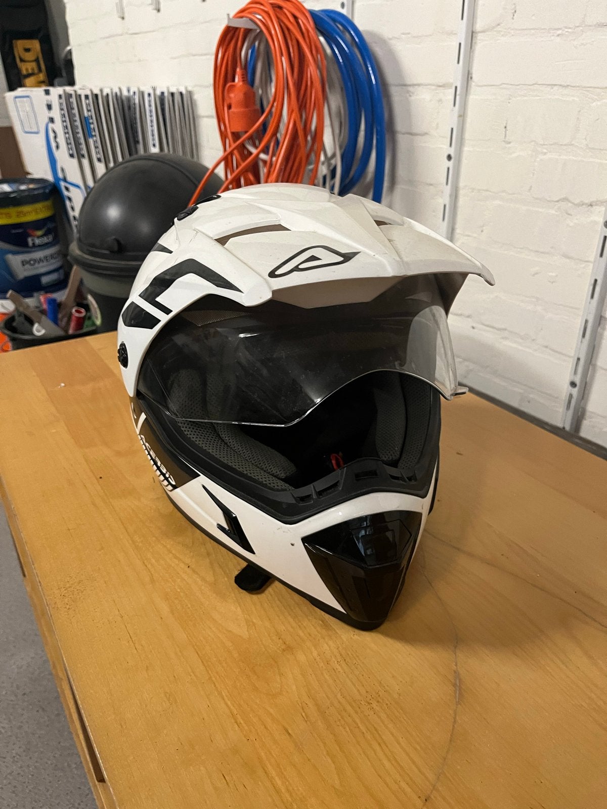 Acerbis tour/enduro helm maat M, M, Offroadhelm, Tweedehands, Ophalen